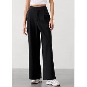 Athleta Classic Black Wide Leg Pants